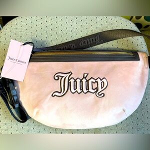 NWT Luxe Juicy Couture crossbody sling bag/Fanny bag.  mcbling aesthetic